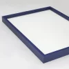 Thumbnail von Alu-Bilderrahmen Barth NXT mit Distanzleiste, Serie 1131 - Maßanfertigung Indigo - Furnier Holzoptik Bild 5