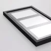 Thumbnail von Gradello Tripple Holz-Bilderrahmen für 3 gegradete Karten – Displayrahmen mit passgenauem Passepartout für Sammelkarten, TCG & Sportkarten Bild 5