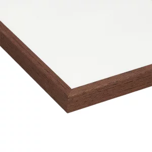 Alurahmen Serie 916 30x40 cm | Wenge Echtfurnier natur | Normalglas (2 mm)