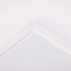 Holz-Bilderrahmen Jägala nach Maß Weiß | Normalglas (2 mm)