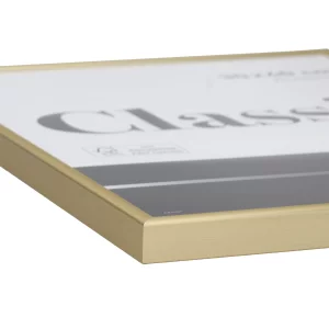 Alurahmen Classic 18x24 cm | Gold matt | Normalglas (2 mm)