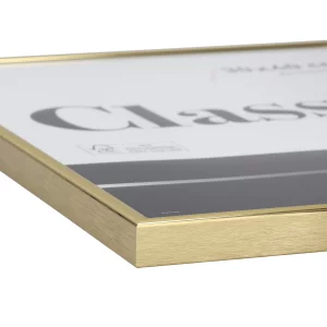 Alurahmen Classic 18x24 cm | Gold | Normalglas (2 mm)