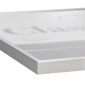 Alurahmen Classic 18x24 cm | Silber matt | Normalglas (2 mm)