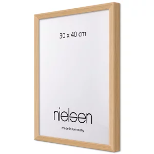 Holzleiste Loft 15 nach Maß Eiche | Normalglas (2 mm)