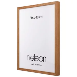 Holzleiste Loft 15 nach Maß Teak | Normalglas (2 mm)