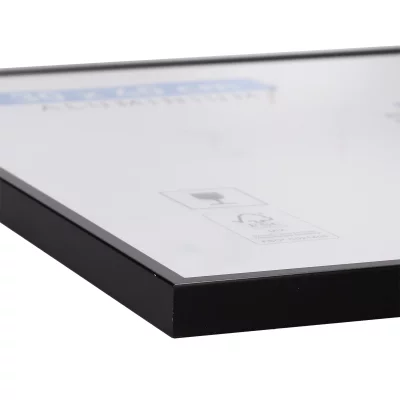 Rama aluminiowa Accent 21x29,7 cm (A4) | czarny matowy | szkło standardowe (2 mm)