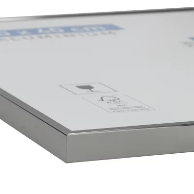 Rama aluminiowa Accent 21x29,7 cm (A4) | stal szara | szkło standardowe (2 mm)