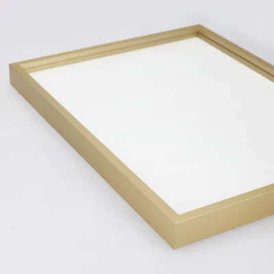 Thumbnail von Alu-Bilderrahmen Barth NXT mit Distanzleiste, Serie 1131 Gold matt Bild 5