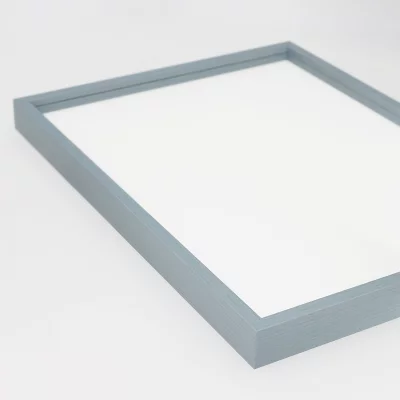 Thumbnail von Alu-Bilderrahmen Barth NXT mit Distanzleiste, Serie 1131 - Maßanfertigung Schieferblau - Furnier Holzoptik Bild 5