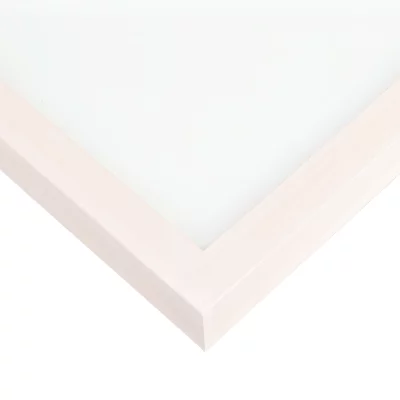 Træ-billedramme Barth, serie 209 efter mål Poppel hvidmalet | Normalglas (2 mm)