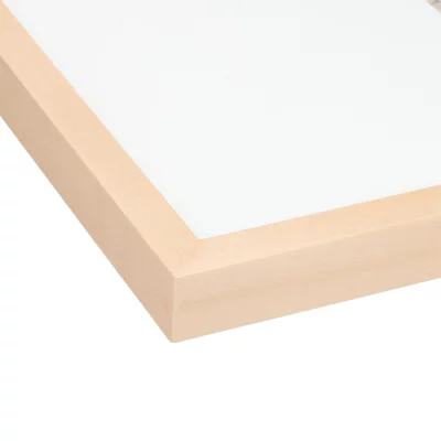 Houten fotolijst BARTH serie 210 30x40 cm | populier, natuur | normaal glas (2 mm)