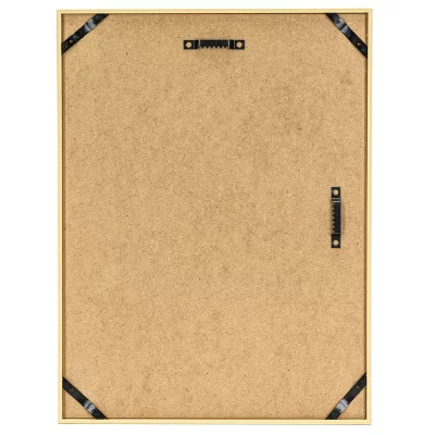 Kunststoframme til beviser og diplomer, A3 29,7x42 cm (A3) | Guld | Normalglas (2 mm)