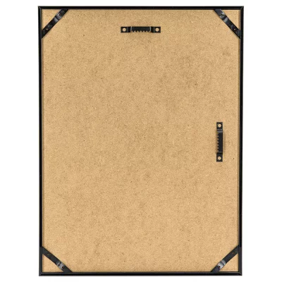 Kunststoframme til beviser og diplomer, A3 29,7x42 cm (A3) | Sort | Normalglas (2 mm)