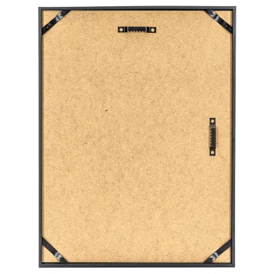 Kunststoframme med passepartout til beviser og diplomer, A4 29,7x42 cm (A3) für A4-Urkunden | Blå | Antirefleksglas matteret (2 mm)