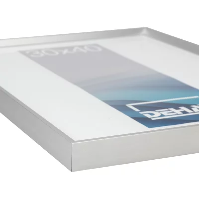 Rama aluminiowa Mizar na wymiar naturalny, matowy | szkło standardowe (2 mm)