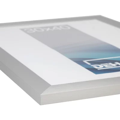 Aluminiumsbilderamme Antares 60x70 cm | Natur, matt | Normalglass (2 mm)