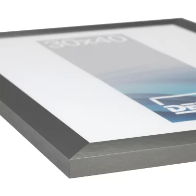 Rama aluminiowa Antares na wymiar kontrastowy szary | szkło standardowe (2 mm)