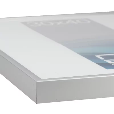 Rama aluminiowa Superba na wymiar naturalny, matowy | szkło standardowe (2 mm)