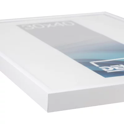 Rama aluminiowa Superba na wymiar biały beskidzki RAL 9016 | szkło standardowe (2 mm)