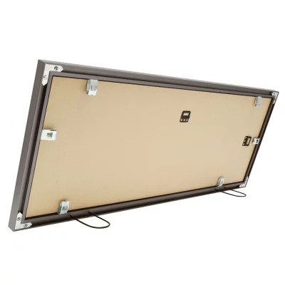 Multi fotolijst av aluminium voor 4 foto's 13x18 cm | grijs | normaal glas (2 mm)