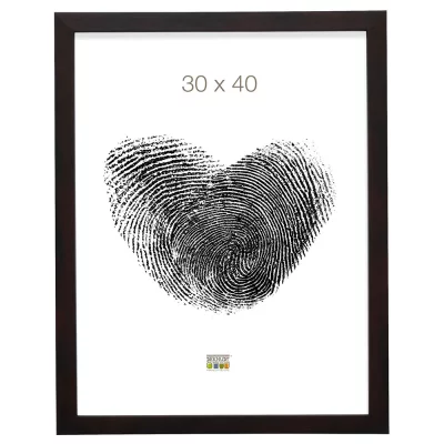 Kunststof fotolijst Lucas 15x15 cm | zwart | normaal glas (2 mm)
