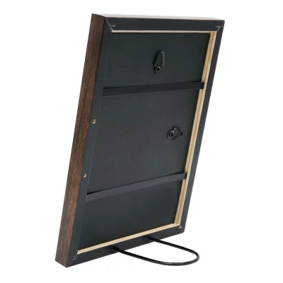 Houten kader David 13x13 cm | bruin | normaal glas (2 mm)