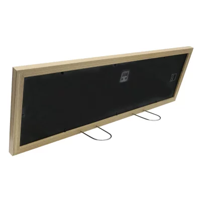 Multiramka Juliette na 3 zdjęcia, pozioma 10x15 cm | naturalny | szkło standardowe (2 mm)