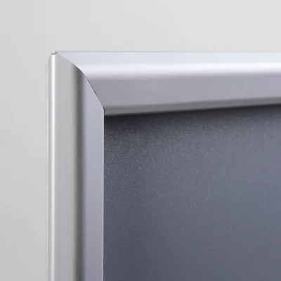 Kliklijst, 32 mm met diefstalzekering 59,4x84,1 cm (A1) | hoeken in verstek | kunstglas, gematteerd (1 mm)