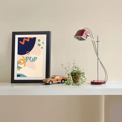 Houten kader POP 10x15 cm | zwart | kunstglas (1 mm)