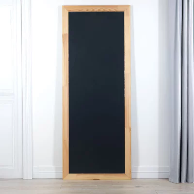 Lustro na ścianę Cosy 40x40 cm | dąb/biały | lustro (2 mm)