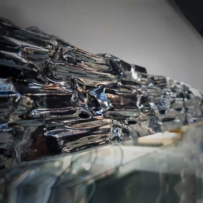 Väggspegel Julia 40x40 cm | röd | Spegel (2 mm)