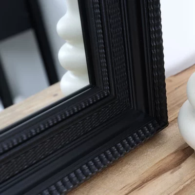 Specchiera esclusiva Fronta 40x60 cm | nero | Specchio (2 mm)