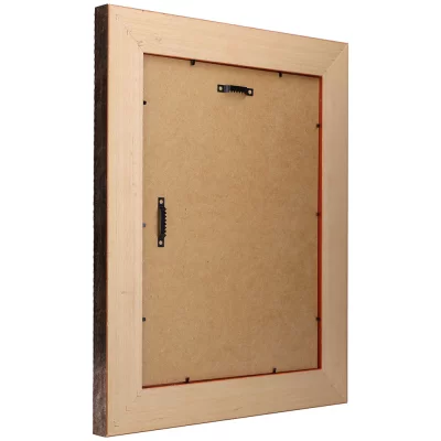 Exclusieve Houten lijst Fomat 80x120 cm | brons | kunstglas (1,5 mm)