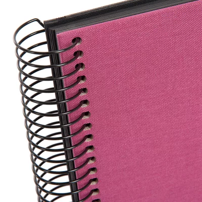 Thumbnail von Spiralalbum Bella Vista mit 40 schwarzen Seiten zum Einkleben, 20x20 cm fuchsia Bild 5