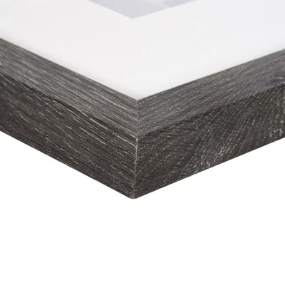 Thumbnail von Holz-Galerierahmen Modern f&uuml;r 3 Bilder 10x15 cm Querformat dunkelgrau Bild 5