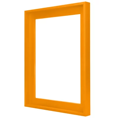 Skuggfogsram Matiz 50x50 cm | Light Orange (011) | Tom ram (utan glas/baksida)