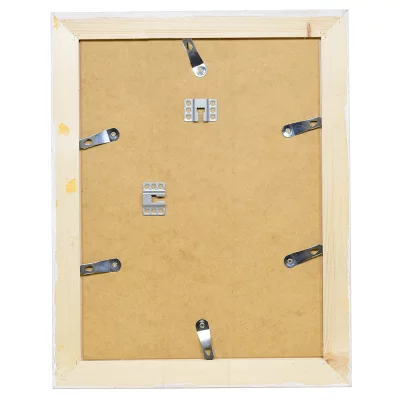 Houten lijst Lafat 35x50 cm | wit | normaal glas (2 mm)
