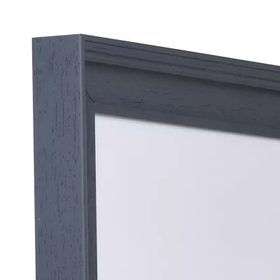 Holz-Bilderrahmen Merlines 100x100 cm | Grau | Kunstglas UV 99 entspiegelt (2 mm)