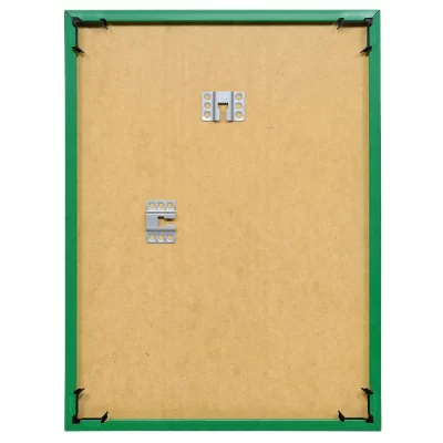 Kunststof kader ART op maat groen | normaal glas (2 mm)