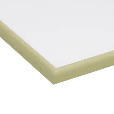 Houten fotolijst Hessen op maat rietgroen | normaal glas (2 mm)