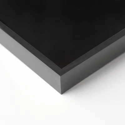 Alurahmen Profil alpha 21x29,7 cm (A4) | Dunkelgrau glanz | Normalglas (2 mm)