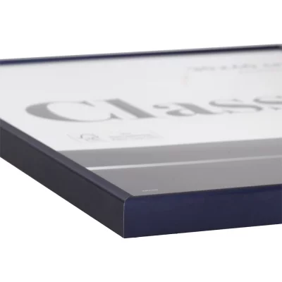 Rama aluminiowa Classic 59,4x84,1 cm (A1) | niebieski | szkło standardowe (2 mm)