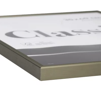 Rama aluminiowa Classic 59,4x84,1 cm (A1) | szampański | szkło standardowe (2 mm)