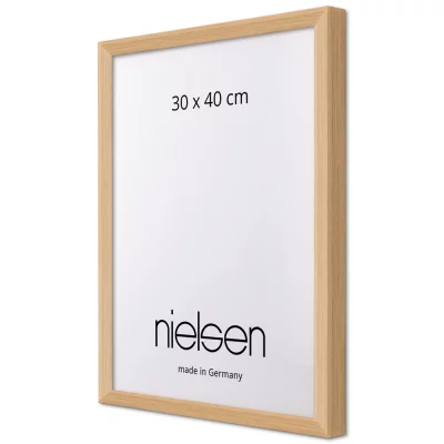 Træramme specialskåret, Loft 15 Eg | Normalglas (2 mm)