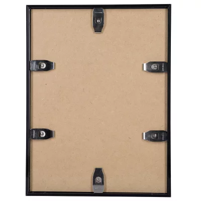 Alurahmen Profil R 21x29,7 cm (A4) | schwarz glänzend | Normalglas (3 mm)