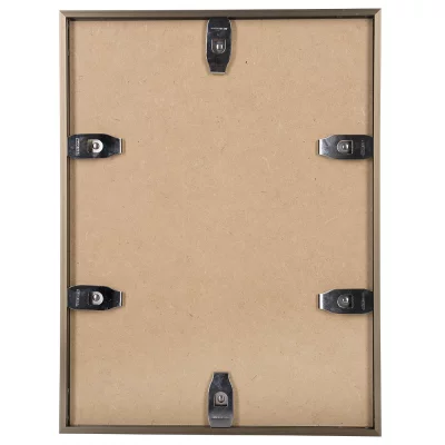 Alurahmen Profil K - Sonderzuschnitt bronze | Normalglas (3 mm)