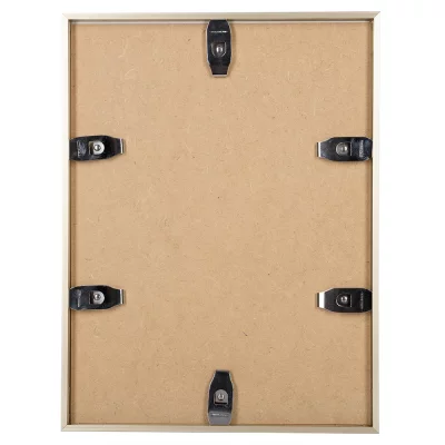 Alurahmen Profil K - Sonderzuschnitt hellgold | Normalglas (3 mm)