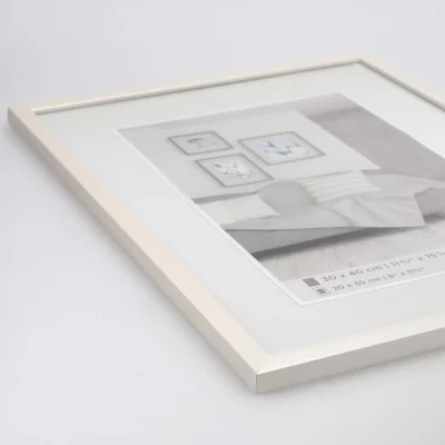 Kunststof lijst Construction 21x29,7 cm (A4) | wit | normaal glas (2 mm)