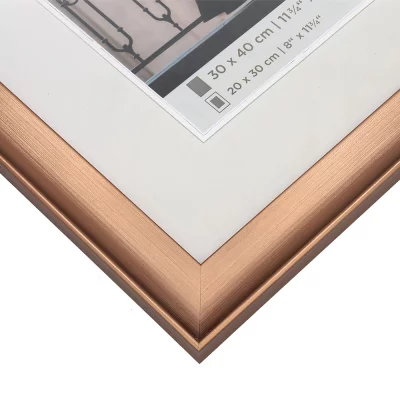 Kunststof kader Venice 13x18 cm | brons | normaal glas (2 mm)