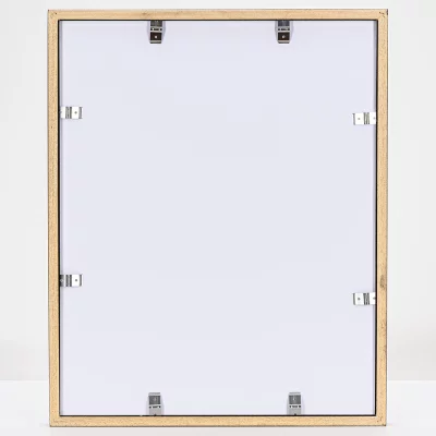 Holzrahmen Profil 102 35x50 cm | Schwarz | Normalglas